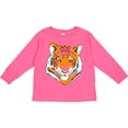 thumbnail image 3 of Inktastic Tiger Head Boys or Girls Long Sleeve Toddler T-Shirt, 3 of 5