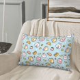thumbnail image 6 of Fotbe Rabbit Burger Coffee Pillow Cases - Envelope Closure - Luxury, Extra Soft, Cooling Pillow Covers - Wrinkle, Fade, Stain Resistant-14"x20", 6 of 8