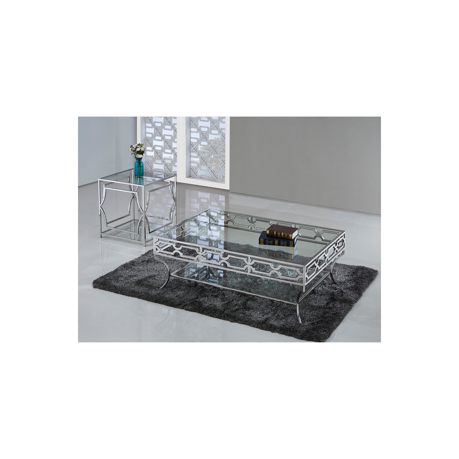 Best Master Furniture Abigail End Table - Thumbnail 3