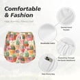 thumbnail image 6 of Picia High Detail Succulent Pattern Women's 2 in 1 Athletic Running Shorts High Waisted Workout Casual Gym Sweat Shorts with Comfy Liner Zipper Pockets-Small, 6 of 9