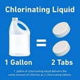 Liquid Chlorine Gallons for Pool Chlorinating and Shock Treatment