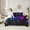 Blue Purple, variant on Castle Fairy Teens Graffiti Gamer Bedding Comforter Set,Abstract Splash Full Bedding Set