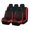 Red, variant on TIANLAIMEI Car Seat Covers, Full Set Front and Rear Back Seat Cushion Protector, Airbag Compatible, Car Accessories Universal Fit for Most Cars