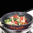 thumbnail image 4 of Gas Cooker Cover, Stainless Steel Energy Saving Gas Cooker Windproof Cover Fire Gathering Gas Stove Bracket for Kitchen, 4 of 7