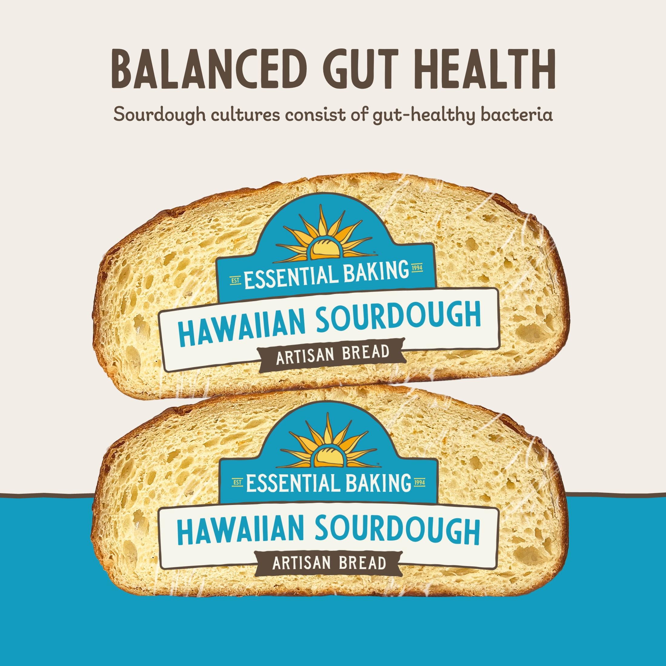 Essential Baking Hawaiian Sliced Sourdough Bread, Non-GMO, 16 oz