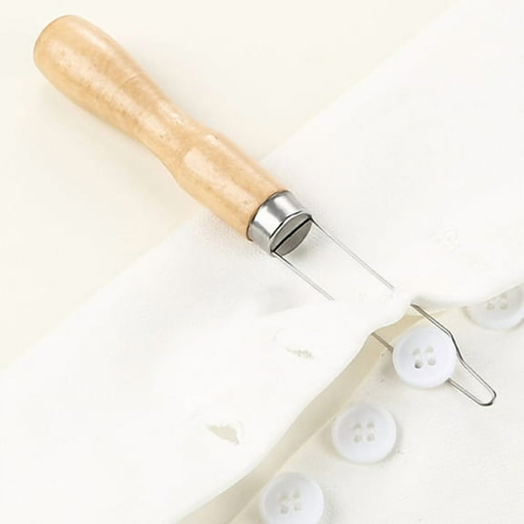 AQRS Button Hook Helper DIY Metal Clothes Shirts Button Fastening Device Dressing Aid