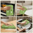 thumbnail image 6 of 2 Pcs Funny Kitchen Towels,Green Christmas Tree Pattern Microfiber Dish Towels,Kitchen Tea Towels,Kitchen Towel Set (18" X 26"), 6 of 7