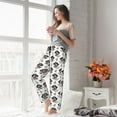 thumbnail image 5 of Vsdgher Pirate Puppy Women’s Womens Pajama Pants, Lounge Wide Leg PantsLounge Pants,Sleep Bottoms, Lounge for Women-XX-Large, 5 of 6
