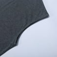 thumbnail image 7 of Gbsyewxs T Shirts For Man Short Sleeve Crew Neck Solid Color Fashion Summer Mens Shirts Dark Gray, 7 of 7