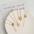 thumbnail image 5 of Jewelry Titanium Stainless Steel Womens Necklace Chain Unisex Gold LNSX009, 5 of 5