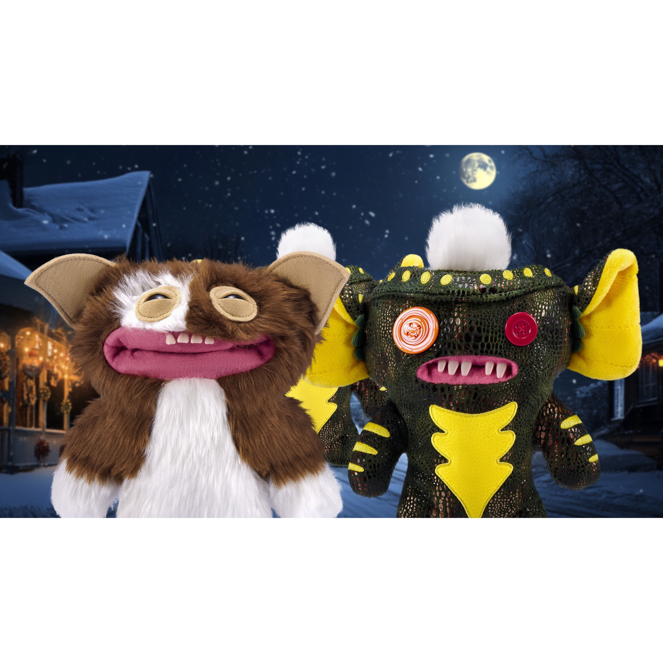 Fuggler Gremlins 9 inch (GIZMO) Soft Plush, Funny Ugly Monster Stuffed Animal Toy by ZURU