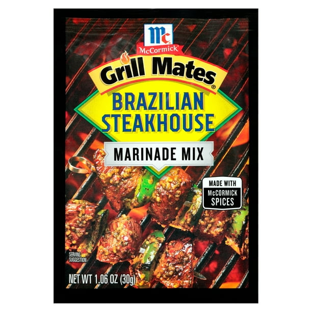 McCormick Grill Mates Brazilian Steakhouse Marinade Mix, 1.06 oz