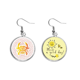 thumbnail image 1 of Comida de cangrejo Pendiente Sol Flor Pendiente Joyas Moda Unbranded M, 1 of 3