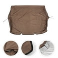 thumbnail image 3 of ROSENICE Practical Swing Cover 1Pack for Garden Chair in Coffee Color with Waterproof Function, 3 of 6