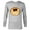 Athletic Heather, variant on Disney Moana Kakamora Pirate Villain Big Face Costume - Long Sleeve T-Shirt for Men - Customized-Athletic Heather