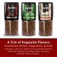 thumbnail image 2 of JARDIN Premium Freeze Dried Coffee - Organic Instant Coffee Blend with Deep Dark, Gold, & Guatemala Atitlan - Gourmet Coffee Ideal for Coffee Lovers and Casual Drinkers - 3-Pack - 190g, 2 of 5