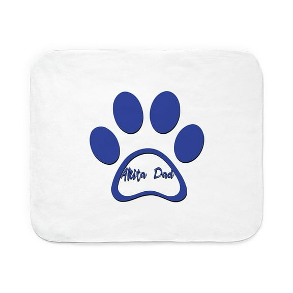 CafePress - Akita Dad - Sherpa Fleece Throw Blanket 60" x 50"