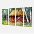 thumbnail image 2 of Paysage Rural avec Maison - Impression d'Art sur Toile Paysage Extra Grand, 2 of 3