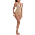 thumbnail image 2 of INSPIRE CHIC Mother's Day Women's High-Waisted Butt Lifting Briefs Postpartum Tummy Control Breathable and Comfortable Control Panties XL Beige, 2 of 6
