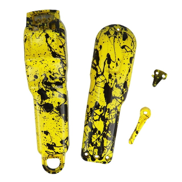 4pcs/Set Replacement Trimmer Shell hl 8148/8591 s Protective Cover Personalized Housing Case for Hair Yellow