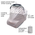 thumbnail image 2 of Funda para Silla de Auto Infantil Boppy Koala con Protección UPF 50+ y Malla Transpirable, 2 of 6