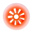 thumbnail image 3 of S SERENABLE Roues de Patins à Roulettes en Ligne d'Extérieur en PU, Roues de Remplacement pour Course 90mm/100mm/110mm, Orange, 3 of 7
