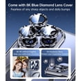 thumbnail image 4 of Glossy Titanium for iPhone 15 Pro Max Case with Full Camera Protection [Perfect Match for MagSafe] [No.1 Strong N56 Magnets] for Magsafe Slim Women Girls Men Phone Case (6.7")-Black, 4 of 14