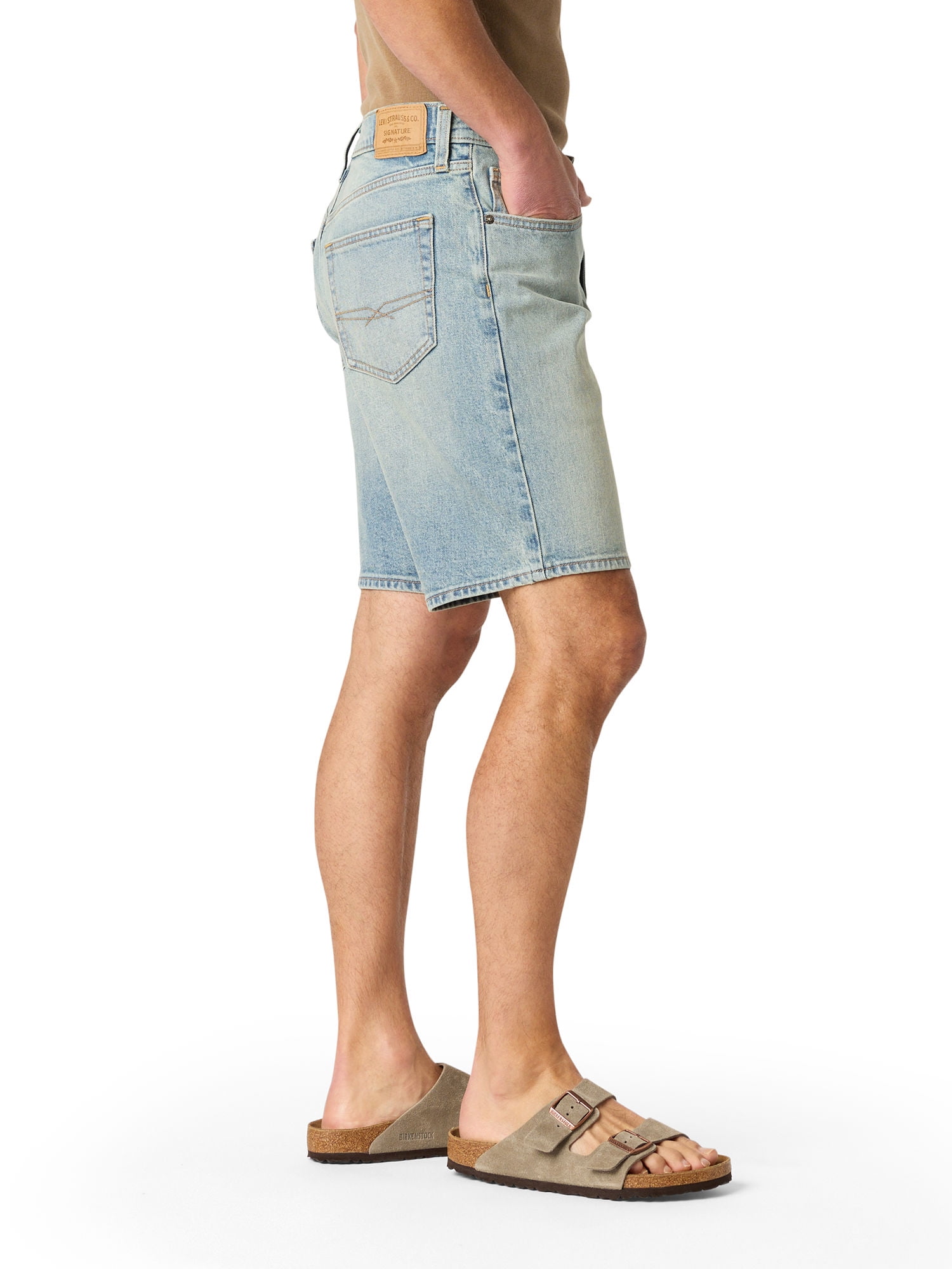 Levi Strauss Signature Men's Regular Fit Short, 10" Inseam