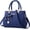 Blue, variant on Womens Handbags and Purses Fashion Top Handle Satchel Tote PU Leather Shoulder Bags