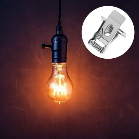 Clispeed Robust Spring Loaded Light Clips for Downlights and Spotlights 1Set