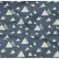 thumbnail image 4 of oneOone Organic Cotton Poplin Twill Fabric Triangle Geometric Print Fabric By Yard 42 Inch Wide, 4 of 4
