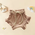 thumbnail image 2 of KAUOD New Born Baby Girls Bubble Shorts Cute Blo𝗼mers Tr𝐢angle Shorts Basic Di𝐚per Cover Shorts Briefs Underwear, 2 of 9
