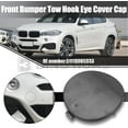 thumbnail image 6 of ‎BINB ROAD Front Bumper Tow Hook Eye Cover Cap 51118065933 Compatible with BMW X6 M-Sport F16 2015-2019, 6 of 9