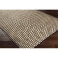 thumbnail image 6 of Surya Jasmine JAM-2300 106 x 144" Rectangle Fabric Area Rug in Black/Light Beige, 6 of 7