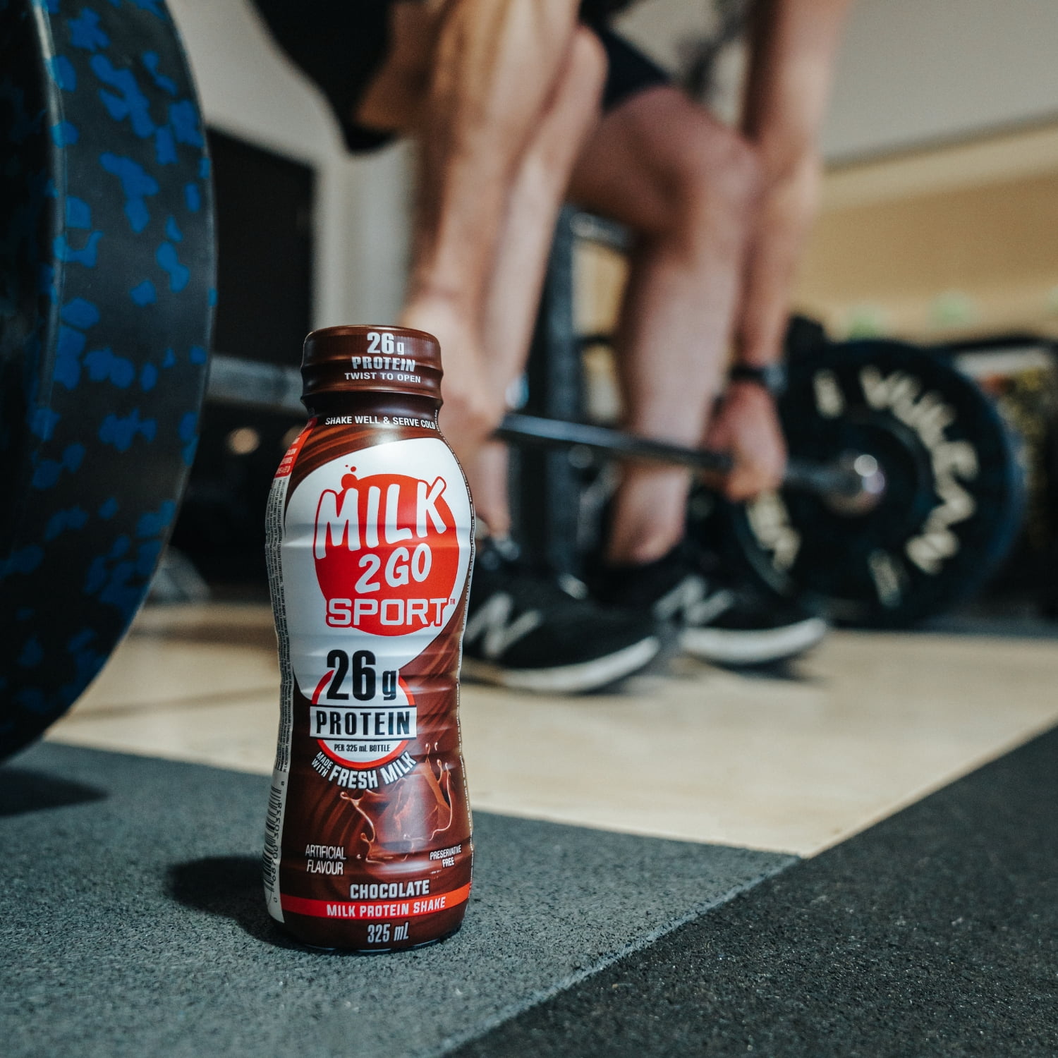 Boisson de protéine du lait au chocolat Lait's Go Sport