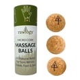 thumbnail image 2 of Rawlogy Micro 100% Cork Massage Balls - 3 Balls + Pouch, 2 of 5