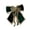 Green, variant on Opvise Velvet Christmas Bow Pendant 9 Inch 23cm Velvet Bow with Wire Closure Pink Green Crimson Red Luxury Holiday Tree Bow for Gifts Garlands Mantel