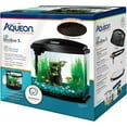 thumbnail image 5 of Aqueon Products  5 gal Aqueon Mini Bow LED Smartclean Kit, Black, 5 of 6