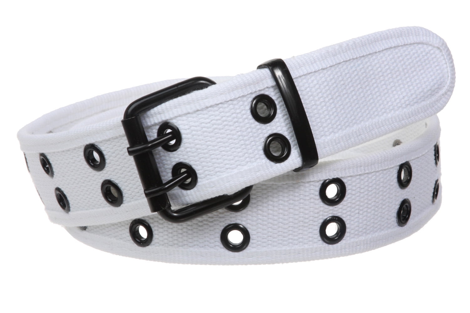 Available in 8 Colors Kids Canvas Two-Hole Belt