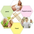 thumbnail image 7 of 2 Pack Longer Handle Bamboo Back Scratcher 17in, Traditional Finger-Like Bamboo Wooden Body Massager for Scratching Itches, Natural and Healthy, 7 of 7