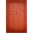thumbnail image 1 of Unique Loom La Jolla Botanical Rug 10' 6 x 16' 5 Rectangle Orange/Burgundy, 1 of 2