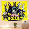 thumbnail image 1 of Tapiz para colgar en la pared My Heros Academias Midoriyas Izukus, 150 x 130 cm, 1 of 1