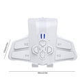 thumbnail image 3 of Parte trasera para PS5 Accesorio de paletas programables Controlador DualSense Blanco, 3 of 4