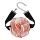 thumbnail image 4 of Gargantilla elegante para mujer, banda ancha negra con flores de rosa, collar femenino para fiesta S, 4 of 5