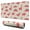 Red Dinosaur Silhouette, variant on Long Mouse Pads for Desk,Skateboarding Dinosaur Pattern Desk Mats on Top Of Desks, Desk Mouse Pad Extra Large with 3mm Non-Slip Base and Stitched Edge for Gaming,Office,Work,Home 31.5"x11.8"
