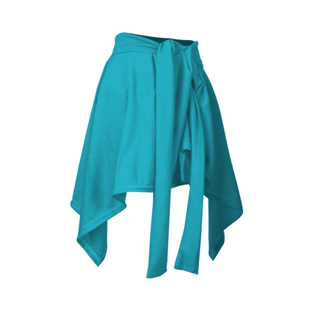 【AAKE】TIE-UP FEMININE SK XISAOK Women Yoga Tennis Tie Up Skirts Running Long Strap