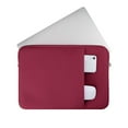 thumbnail image 2 of CUITING Housse de Protection pour Ordinateur Portable 14 Pouces Doublure Douce et Moelleuse Sac de Transport avec Poche avant et Pochette pour Accessoires Compatible avec Notebook 14” Chromebook (Gris Amélioré), 2 of 6