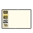 thumbnail image 1 of Projection Screen White Grid Anti-Light 160 ° Viewing Angle 130 120 100 Inch Projector Screen Movie Office Presentation ,Easy to Use, 1 of 5