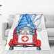 thumbnail image 1 of Balery Medicine Gnome Truck Red Manta de Felpa Suave y Acogedora – Cobija de Franela Aterciopelada para Cama, Lavable y Cálida para Sofá, Mascotas, Transpirable-40"x30", 1 of 7