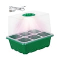 thumbnail image 2 of S SERENABLE Nursery Pot with Light Durability with Humidity Domes Seedling Starter Trays Green 6 Slots, 2 of 9